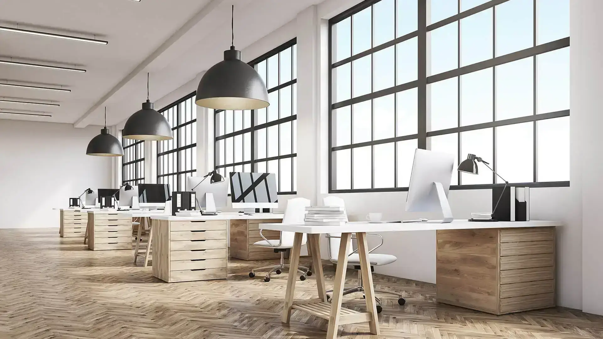 Morden Office interior