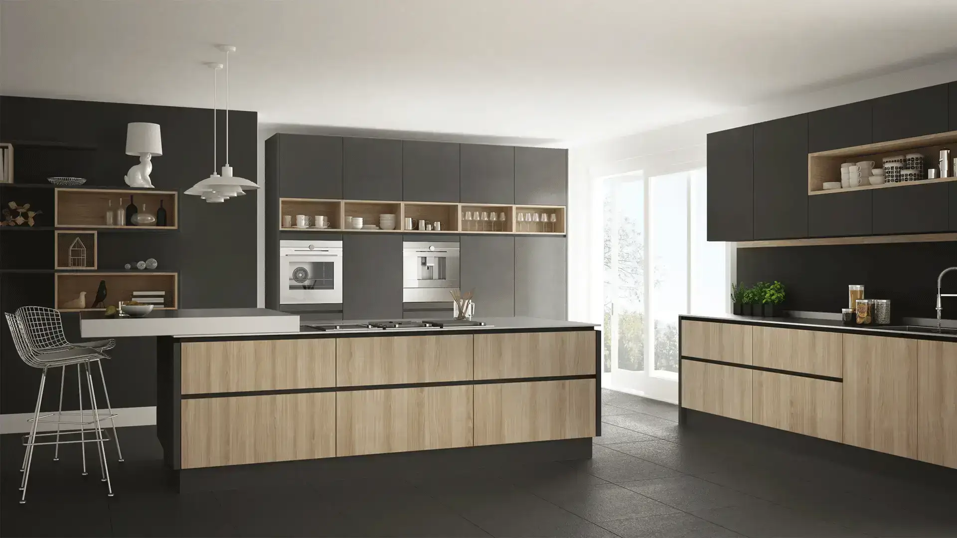 Morden Kitchen Cabinets